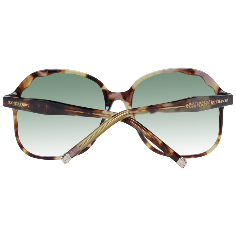 Gafas de sol de gradiente de mariposa elegantes