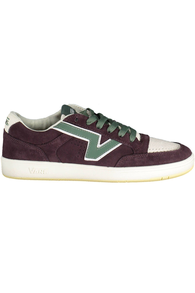 Sneaker vibranti a pizzo viola