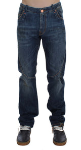 Chic Slim Fit Blue Wash Ιταλικά τζιν