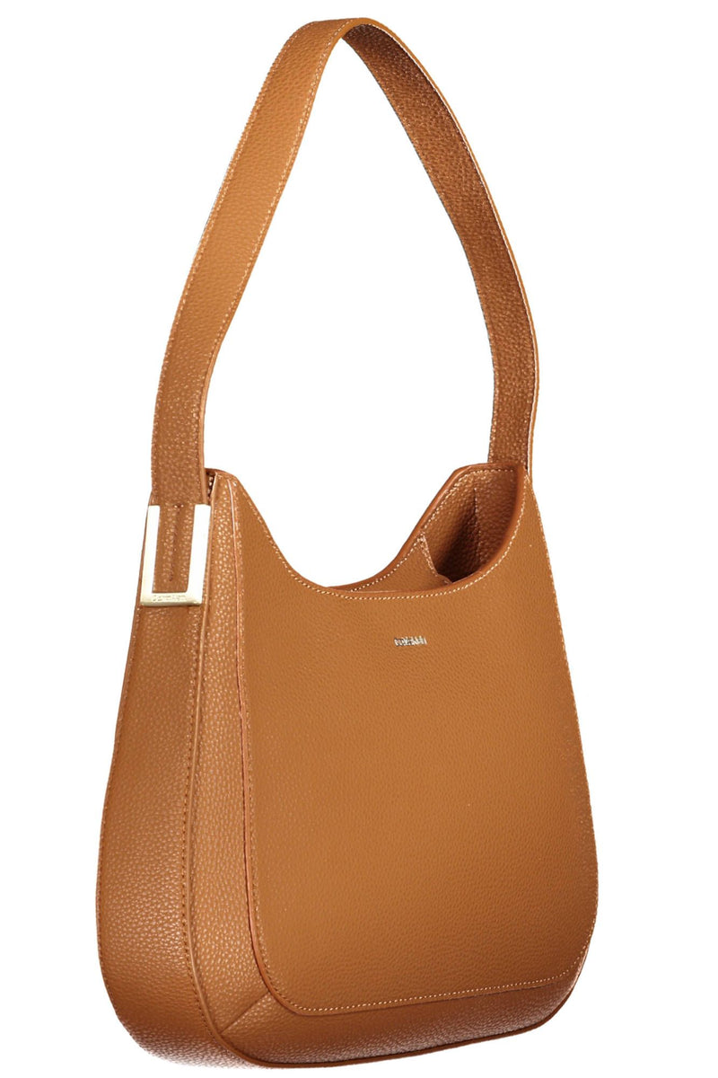 Chic Contrast Detail Shoulder Bag