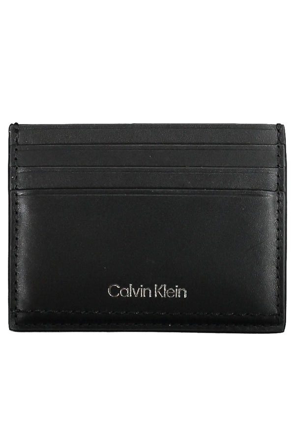 Black Leather Men Wallet