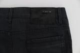 Sleek Grey Slim Fit Italian Mens Jeans