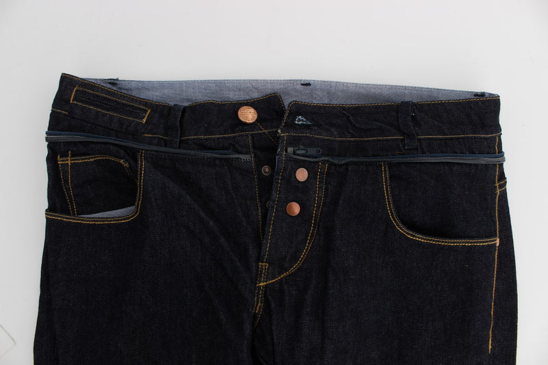 Jeans de lujo elegantes para hombre de forma recta