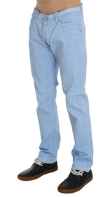 Elegante niedrige Taille regelmäßige Fit -Herren Jeans