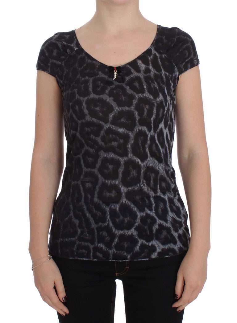 Chic Leopard Modal Top από τον Cavalli