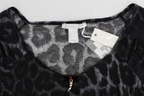 Top modal de leopardo elegante de Cavalli