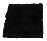 Chic Black Weasel Fur Cabinage enveloppe