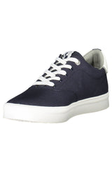 Sleek Blue Lace-Up Sports Sports