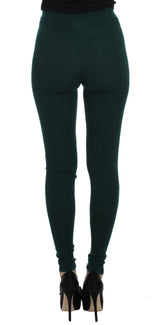 Emerald Treasure High Weist Cashmere Pants