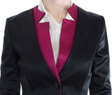 Chic Black und Pink Blazer