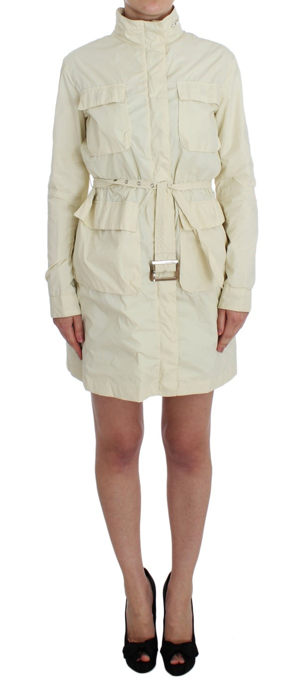 Cappotto da trench chic beige