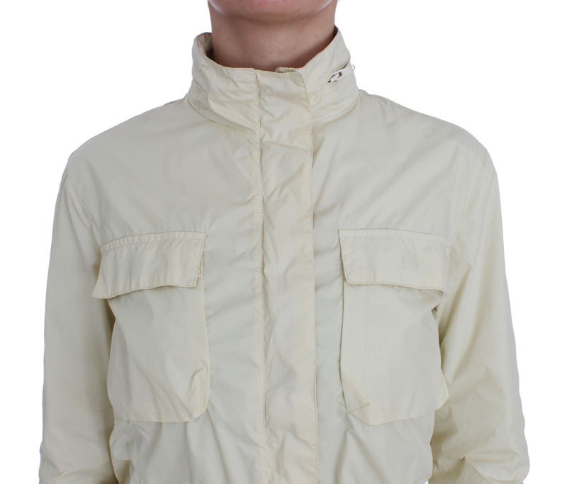 Cazón de chaqueta de trinchera beige elegante