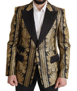 Κομψό ενιαίο στήθος Jacquard Blazer