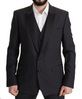 Elegante Blazer de dos piezas martini azul oscuro oscuro