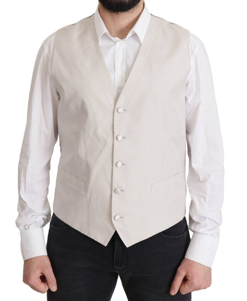 Elegante juego de chaqueta de traje de mezcla de seda gris claro