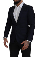 Eleganter einzelner Breastwollseide Blazer