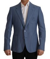 Elegante Single Breauzierte Leinenjacke