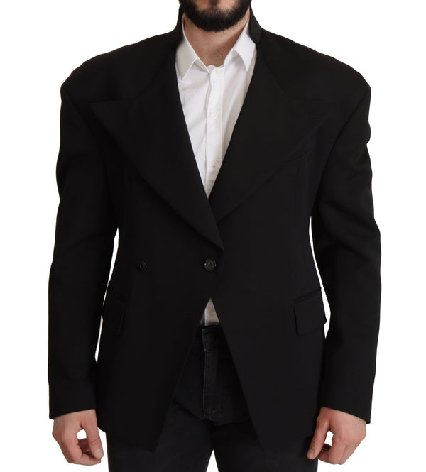 Eleganter Single Breasted Wool Blazer