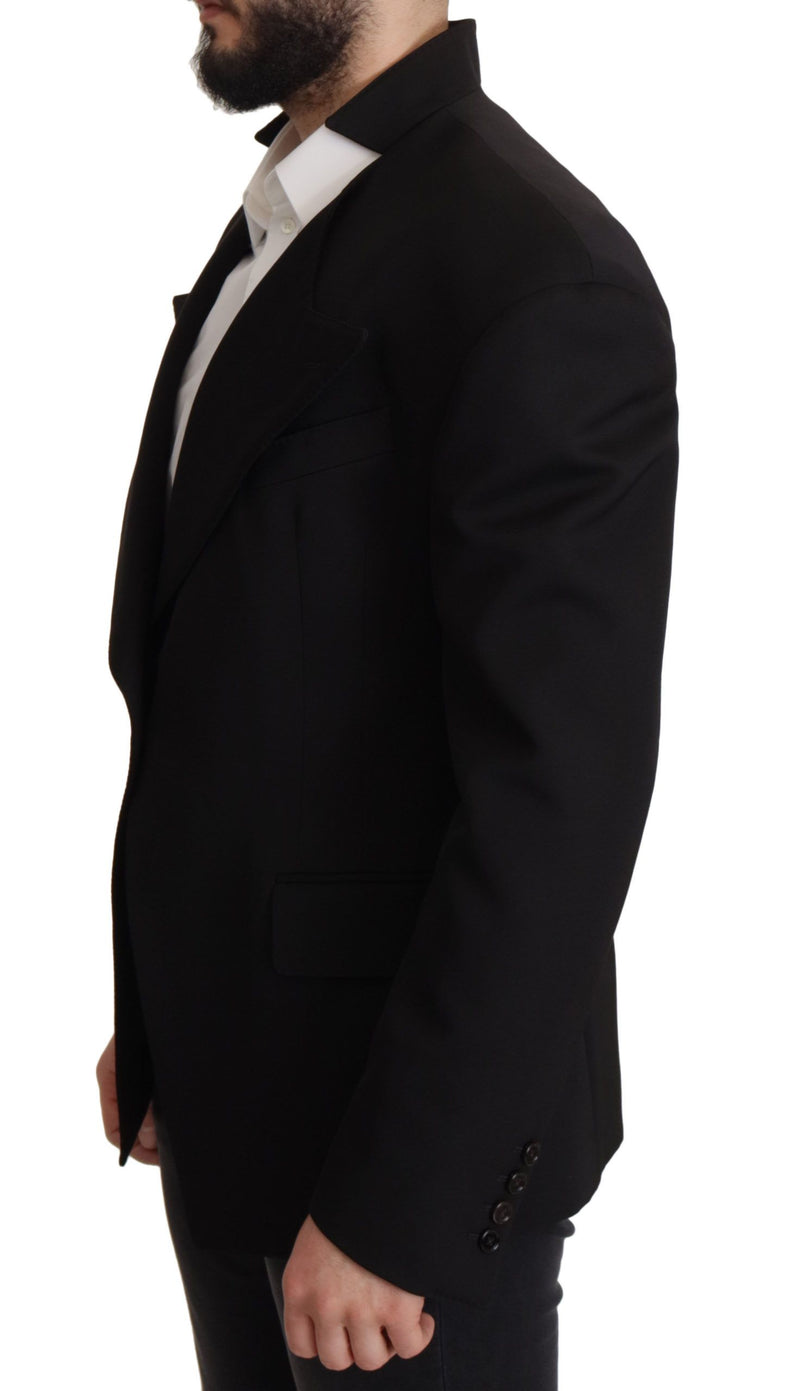 Eleganter Single Breasted Wool Blazer