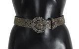 Ceinture de taille large à paillettes embellies