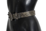 Ceinture de taille large à paillettes embellies