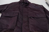 Veste de motard violet élégant