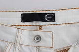 Denim chic bianco slim fit