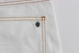 Denim chic bianco slim fit