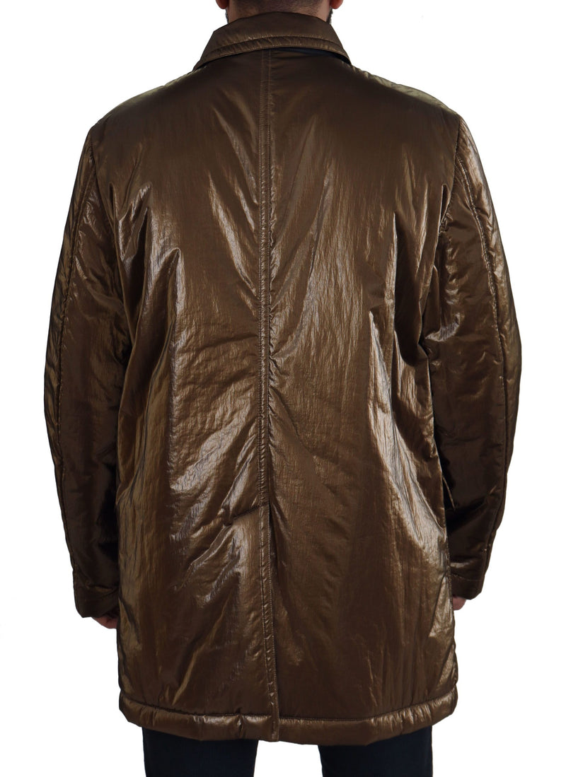 Elegante Bronze-Doppelbrustjacke