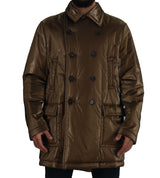 Elegante Bronze-Doppelbrustjacke