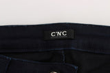 Chic Slim Fit Designer Denim Freude