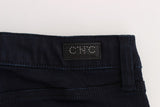 Chic Slim Fit Designer Denim Freude