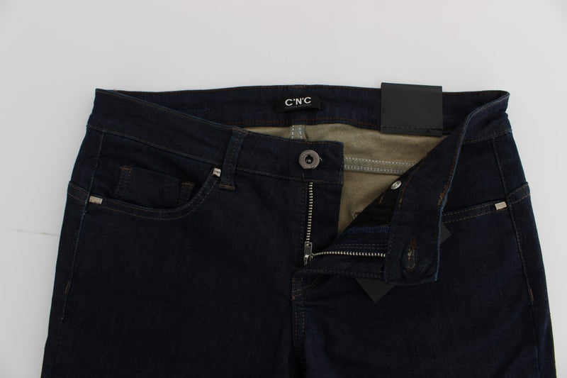 Denim de créateur slim élégant