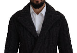 Elegant Double-Breasted Wool-Cashmere Coat