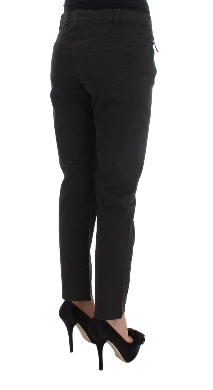 Chic Black Simim Fit Jeans Jeans