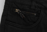 Jeans in denim chic black regolari black regolari