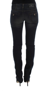 Chic Slim Fit Italienische Baumwolljeans