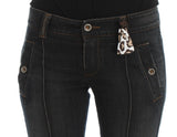 Chic Slim Fit Jeans italiano de algodón