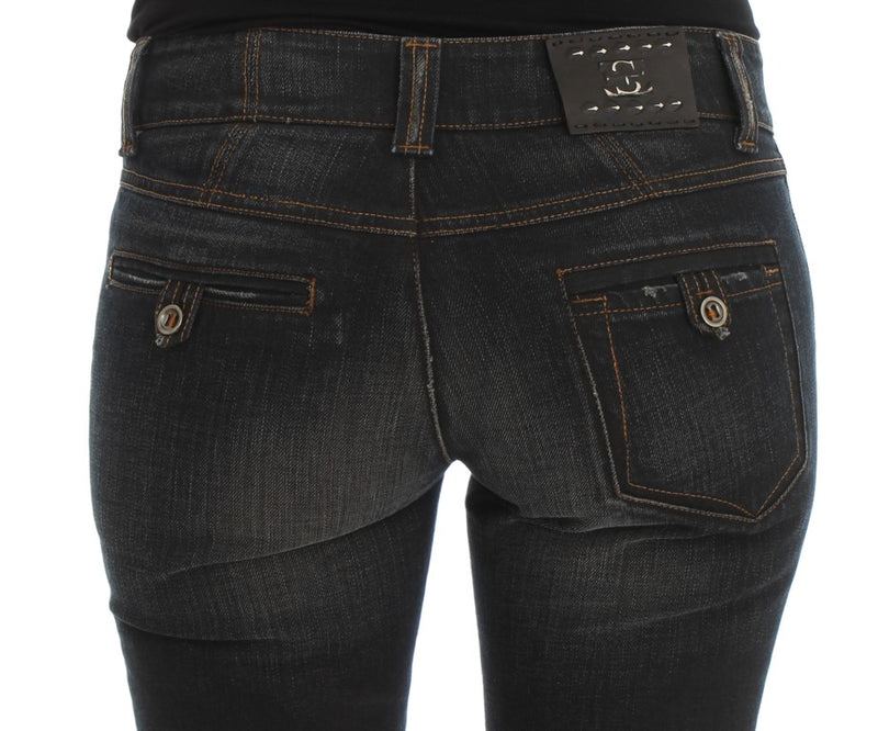 Jeans di cotone italiano chic slim fit