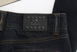 Chic Slim Fit Jeans italiano de algodón