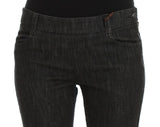 Elegante schlanke fit blaue Jeans