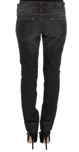 Jeans di lavaggio grigio chic slim fit