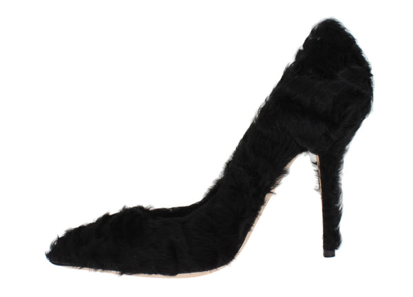 Bombas elegantes en Luxe Xiangao Fur Leather