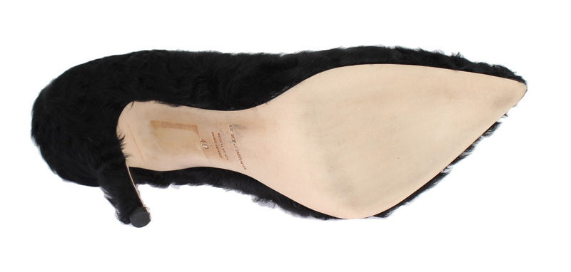 Bombas elegantes en Luxe Xiangao Fur Leather