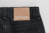 Eleganti jeans in denim slim fit con bootcut