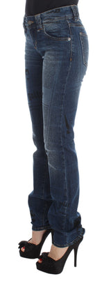 Elegante schlanke Bootcut -Jeans Jeans