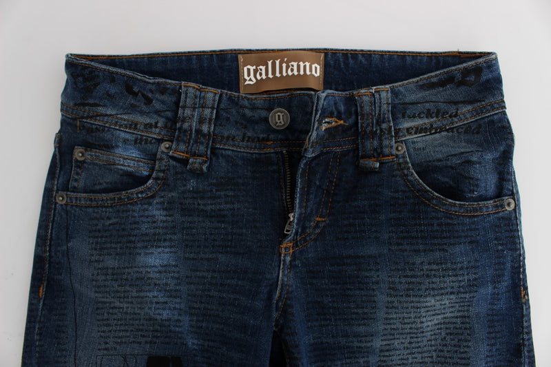 Elegante schlanke Bootcut -Jeans Jeans