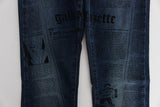 Jean élégant slim bootcut denim