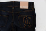 Elegantes jeans de diseñador de ajuste delgado