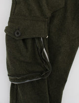 Pantalon de cargaison vert chic pour style sans effort